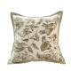 Cross-border Nordic ins chenille jacquard velvet pillow, fresh floral cushion, living room sofa cushion cover Cross-border Nordic ins chenille jacquard velvet pillow, fresh floral cushion, living room sofa cushion cover