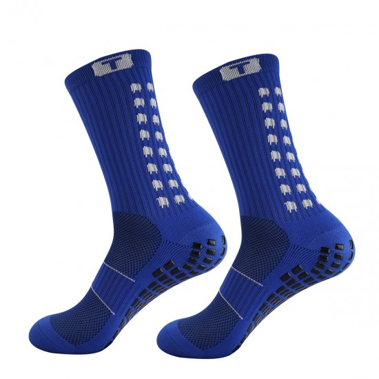 Direct sales of non-slip and wear-resistant football socks, mid-calf compression socks, sports rubber and thickened towel-soled football socks