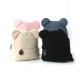 Foreign trade plush backpack, 2025 new, popular, stylish and casual, bear ear backpack, cartoon children's backpack Foreign trade plush backpack, 2025 new, popular, stylish and casual, bear ear backpack, cartoon children's backpack