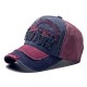 Cross-border distressed washed baseball cap with new lettering. York Retro Denim Patchwork Baseball Cap, Outdoor Sun Visor Cross-border distressed washed baseball cap with new lettering. York Retro Denim Patchwork Baseball Cap, Outdoor Sun Visor