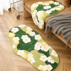 Manufacturer-made carpet wholesale, non-slip absorbent kitchen floor mats, customizable for stain-resistant and wear-resistant applications.