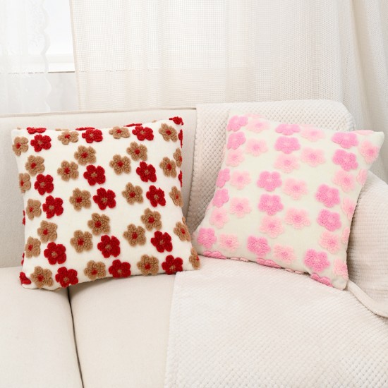 French cotton and linen 3D floral lace pillow. INSS Light Luxury Mesh Lace Sofa Cushion Covers, Lumbar Pillows French cotton and linen 3D floral lace pillow. INSS Light Luxury Mesh Lace Sofa Cushion Covers, Lumbar Pillows