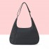 Cross-border corduroy cosmetic bag with letter embroidery, fashionable and casual women's travel toiletry bag