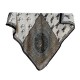 Spring/Summer Women's Retro Individually Designed Horse Print Thin Square Handkerchief, Japanese and Korean Cross-border Fashionable and High-quality 70s Square Handkerchief