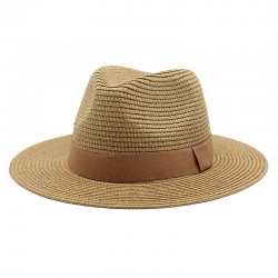 Cross-border British retro wide-brimmed white pure wool hat, fashionable and versatile, casual jazz hat for women, autumn/winter.