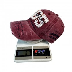 New cross-border appliquéd large-letter embroidered baseball caps, washed and distressed caps, and classic five-pointed star caps.