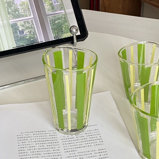 Korean Instagram Style Dreamy Colored Star Glass Coffee Cup, Super Fairy Girly Drinking Glass Goblet Korean Instagram Style Dreamy Colored Star Glass Coffee Cup, Super Fairy Girly Drinking Glass Goblet