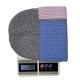 New European and American cross-border beanie Colorful knitted hats for women, versatile and warm, autumn and winter, stylish and simple wool hats.