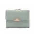 Women's Short Wallet, In-Style Niche Japanese and Korean Style, Fresh and Luxurious Tri-Fold Bag, Multiple Card Slots, Folding Preppy Style Coin Purse