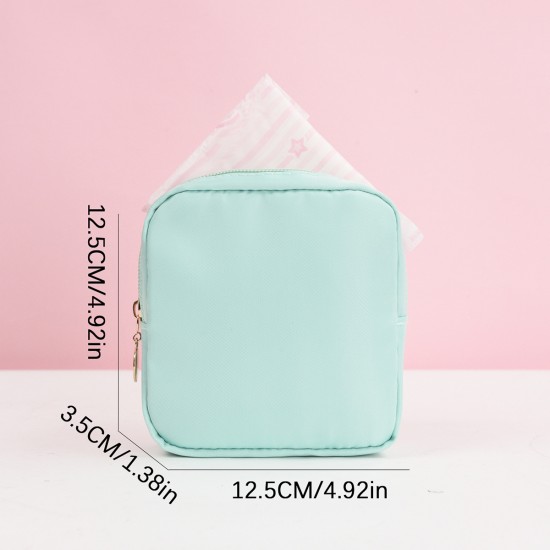 Sanitary napkin storage bag, portable menstrual pad storage bag, large capacity sanitary napkin and menstrual pad bag