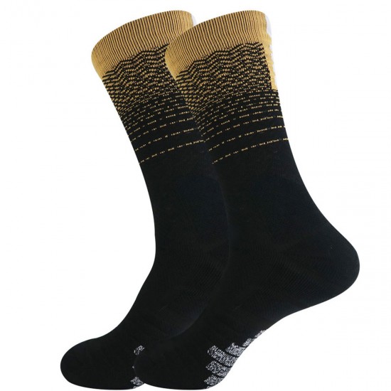 Men's and women's thickened towel-soled basketball socks, practical elite mid-calf socks, sweat-wicking, breathable, non-slip, and wear-resistant running socks.