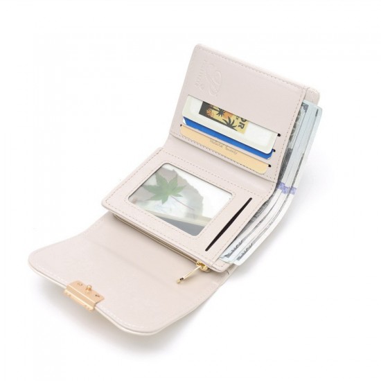 New cross-border women's wallet, short foldable, multifunctional, fashionable storage bag, card holder, mini student coin purse