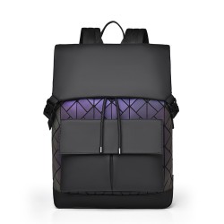 2025 new laser men's business backpack, high-end college student laptop backpack, large-capacity travel backpack