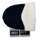 Winter colorblock earmuffs for women, cross-border brimless beanie, versatile and simple men's warm knitted hat, wholesale.