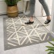 Nordic entryway mats, dust-removing, wear-resistant, and stain-resistant entranceway rugs