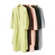 Autumn/Winter New thickened, long-size mink fleece couple's robes for men and women, with a patchwork flannel bathrobe.