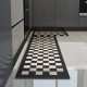 Cross-border kitchen floor mat, long, absorbent, oil-absorbing, non-slip mat, machine-washable, stain-resistant woven rug Cross-border kitchen floor mat, long, absorbent, oil-absorbing, non-slip mat, machine-washable, stain-resistant woven rug