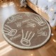 Cross-border bathroom doormats, bathroom non-slip bathroom mats, bedroom entrance mats, and Mediterranean-style carpets.
