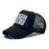 New summer caps for travel and vacation, featuring a hip-hop lettered coconut tree, curved brim, and a men's sun-visor mesh hat.