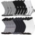 New mid-calf socks, women's free-terry, spring and summer, breathable, sweat-wicking, towel-soled running socks