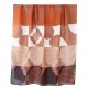 Fashionable and stylish women's shawls, stylish and elegant, European and American cross-border high-quality geometric print silk scarves.