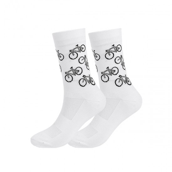 European and American style motorcycle pattern socks, street retro skateboard helmet, motorcycle rock socks, women's sports wholesale