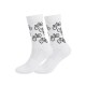 European and American style motorcycle pattern socks, street retro skateboard helmet, motorcycle rock socks, women's sports wholesale