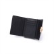 New women's wallet, printed, fresh and simple, foldable zippered and clasp, multifunctional, portable, women's wallet and coin purse.