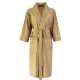 New autumn and winter coral fleece pajamas for men and women, thickened fleece couple's nightgown with pants for winter warmth.