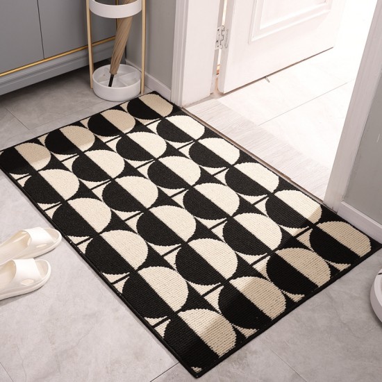 Maillard Zhongguge bathroom floor mats, highly absorbent, long, non-slip bathroom floor mats, bedroom bedside blankets, flocked Maillard Zhongguge bathroom floor mats, highly absorbent, long, non-slip bathroom floor mats, bedroom bedside blankets, flocked