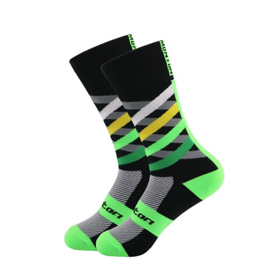 Men's cotton socks, summer black and white sports socks, sweat-wicking heel protection, deodorizing basketball socks