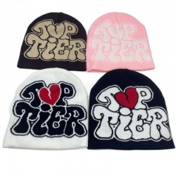Cross-border supply: European and American men's and women's solid-color plain knitted hats for adults, pullovers, warm hip-hop hats, ski caps, and woolen hats.