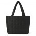 Fashionable and casual large-capacity women's bag, 2024 new style fleece underarm bag, simple shoulder and crossbody tote bag