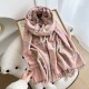 Cross-border lazy-style Korean-style fashionable British plaid brown scarves for women, winter plaid shawls, warm scarves, now in stock. Cross-border lazy-style Korean-style fashionable British plaid brown scarves for women, winter plaid shawls, warm scarves, now in stock.