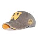 New cross-border cotton Feans large-letter embroidered baseball caps, washed and distressed outdoor caps, wholesale.