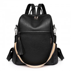 Classic and popular women's backpacks, cross-border new retro casual backpacks, multifunctional large-capacity shoulder and crossbody bags.