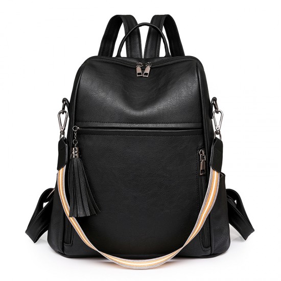 Classic and popular women's backpacks, cross-border new retro casual backpacks, multifunctional large-capacity shoulder and crossbody bags.