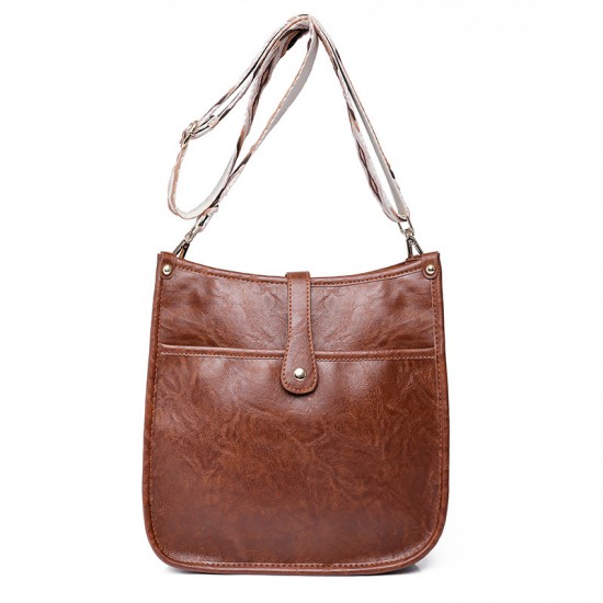Cross-border large-capacity tote bags, casual women's bags Niche European and American retro PU women's shoulder bag Cross-border large-capacity tote bags, casual women's bags Niche European and American retro PU women's shoulder bag