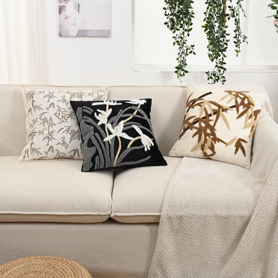 Cross-border Christmas holiday decoration throw pillow, velvet bow sofa cushion cover, living room decorative cushion. Cross-border Christmas holiday decoration throw pillow, velvet bow sofa cushion cover, living room decorative cushion.