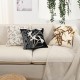 Cross-border Christmas holiday decoration throw pillow, velvet bow sofa cushion cover, living room decorative cushion. Cross-border Christmas holiday decoration throw pillow, velvet bow sofa cushion cover, living room decorative cushion.