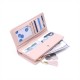 Lianbu's hot-selling Korean-style women's wallet, long bow-knot diamond zippered tassel cell phone bag, large capacity clutch.