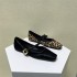 Pointed-toe high-heeled single shoes, 2025 summer new models, stiletto heels, elegant and skirt-matching shallow-cut closed-toed sandals.