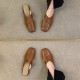 French block-heeled Mary Jane high heels for women, 2025 new hot-selling, pointed-toe, slim-fitting leather shoes, silver single shoes. French block-heeled Mary Jane high heels for women, 2025 new hot-selling, pointed-toe, slim-fitting leather shoes, silver single shoes.