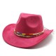 Minority-style British suede hat, men's and women's couple's western cowboy hat, performance jazz hat.