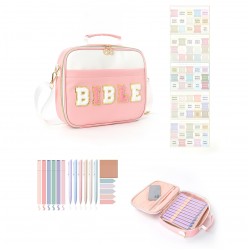 2024 Amazon PET travel storage bag set, toiletries and cosmetics zippered storage bag, clothes and shoes.
