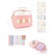 2024 Amazon PET travel storage bag set, toiletries and cosmetics zippered storage bag, clothes and shoes.