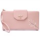 Lianbu women's long wallet, Japanese and Korean style, new, stylish and simple. Multifunctional Large-Capacity Clutch Handbag