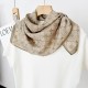 Ethnic retro plaid print square Cross-border fashionable women's scarves, designer scarves for clothing, wholesale 70 square scarves.