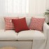 Red wedding throw pillows with the character "happiness" and wedding room gift cushion covers Living room, sofa, and bedroom decorative pillows