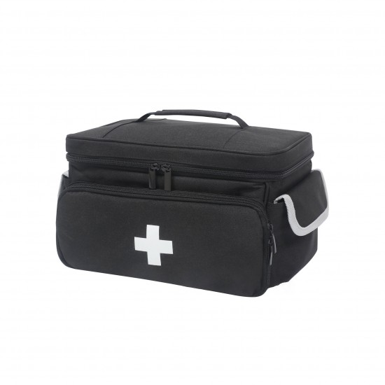 Feihong cross-border small medicine and medical bag, portable home first aid storage box, large-capacity medical tool kit in stock